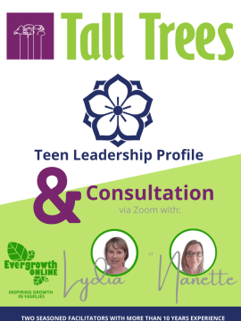 Tall Trees Teen Profile and Consultation