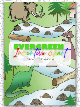 Incentive Chart - Dinosaur world