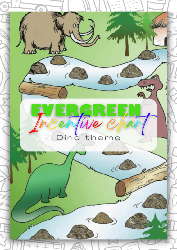Incentive Chart - Dinosaur world