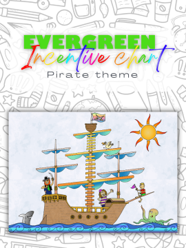 Incentive Chart - Pirate ship