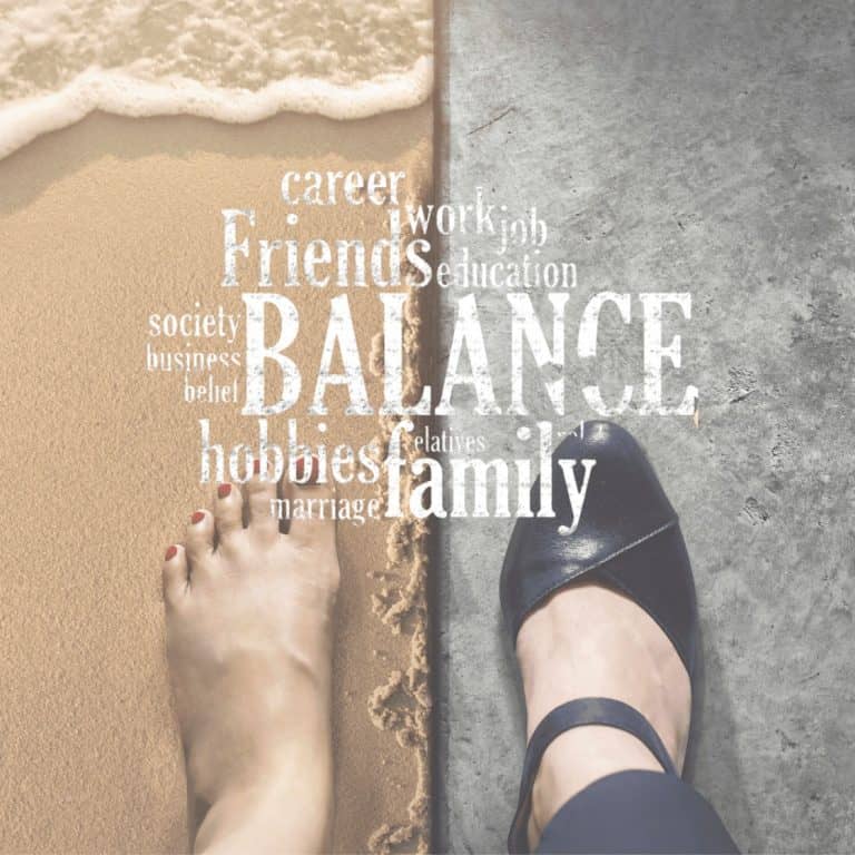 Put both of your FEET down!